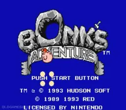 Bonks Adventures Jap online game screenshot 1