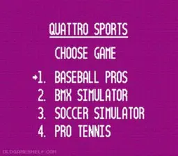 Quattro Sports online game screenshot 1