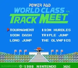 World Class Track Meet online game screenshot 1