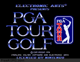 PGA Tour Golf online game screenshot 1
