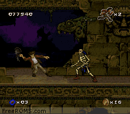 Pitfall - The Mayan Adventure 1994 online game screenshot 2