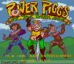 Power Piggs of the Dark Age online game screenshot 1