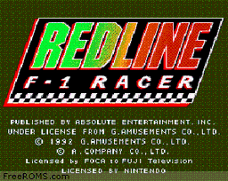 Redline F-1 Racer online game screenshot 1