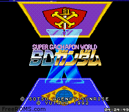 SD Gundam X online game screenshot 1