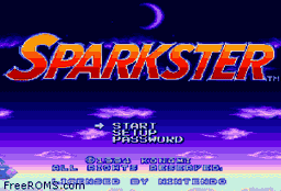 Sparkster online game screenshot 1