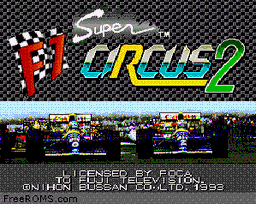 Super F1 Circus 2 online game screenshot 1