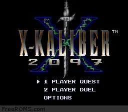 X-Kaliber 2097 online game screenshot 1