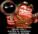 Worms Armageddon online game screenshot 1