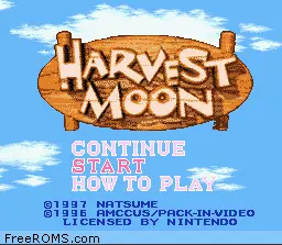 Harvest Moon online game screenshot 1