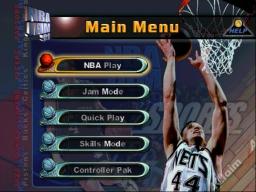 NBA Jam 99 online game screenshot 2