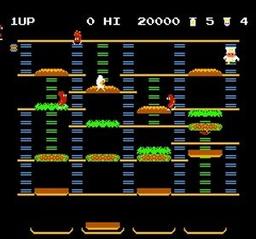 Burger Time online game screenshot 1