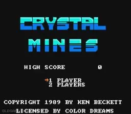 Crystal Mines online game screenshot 1