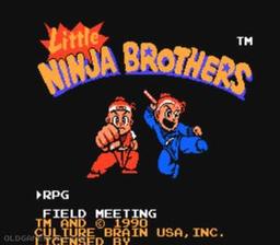 Little Ninja Brothers online game screenshot 1