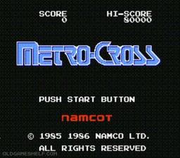 Metro-Cross online game screenshot 1