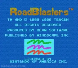 RoadBlasters online game screenshot 1