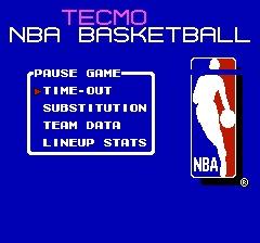 Tecmo NBA  Basketball scene - 4