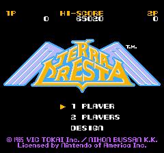 Terra Cresta online game screenshot 1