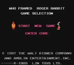 Who Framed Roger Rabbit online game screenshot 1