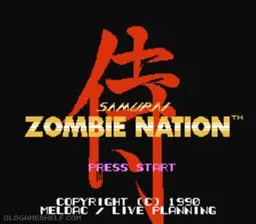 Zombie Nation online game screenshot 1