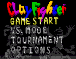 Clay Fighter - Tournament Edition online game screenshot 1