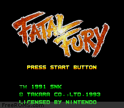 Fatal Fury online game screenshot 1