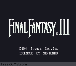 Final Fantasy III online game screenshot 1