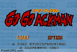 Go Go Ackman online game screenshot 1