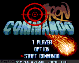 Iron Commando online game screenshot 1