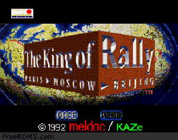 King of Rally, The online game screenshot 1