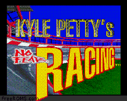 Kyle Petty's No Fear Racing online game screenshot 1