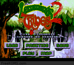Lemmings online game screenshot 2