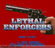 Lethal Enforcers online game screenshot 1