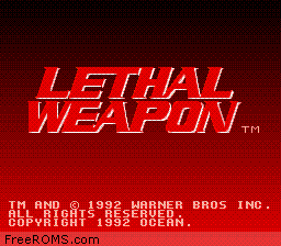 Lethal Weapon online game screenshot 1