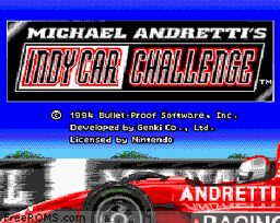 Michael Andretti's Indy Car Challenge online game screenshot 1