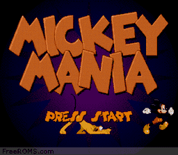 Mickey Mania online game screenshot 1