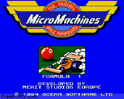 Micro Machines online game screenshot 1