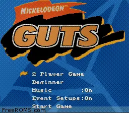 Nickelodeon GUTS online game screenshot 1