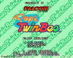 Pop'n Twinbee online game screenshot 1