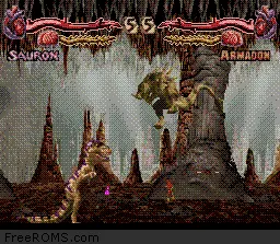 Primal Rage online game screenshot 2