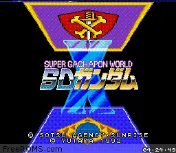 SD Gundam X online game screenshot 1