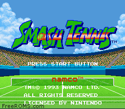 Smash Tennis online game screenshot 1