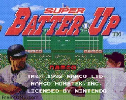 Super Batter Up online game screenshot 1