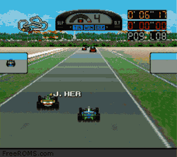 Super F1 Circus 3 online game screenshot 2