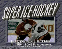 Super Ice Hockey online game screenshot 1