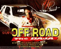 Super Off Road - The Baja online game screenshot 1