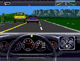 Test Drive II - The Duel online game screenshot 2