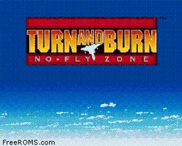 Turn and Burn - No-Fly Zone online game screenshot 1
