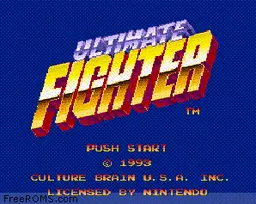 Ultimate Fighter online game screenshot 1
