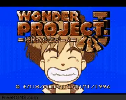 Wonder Project J - Kikai no Shounen Pino online game screenshot 1