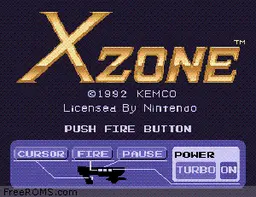 X Zone online game screenshot 1